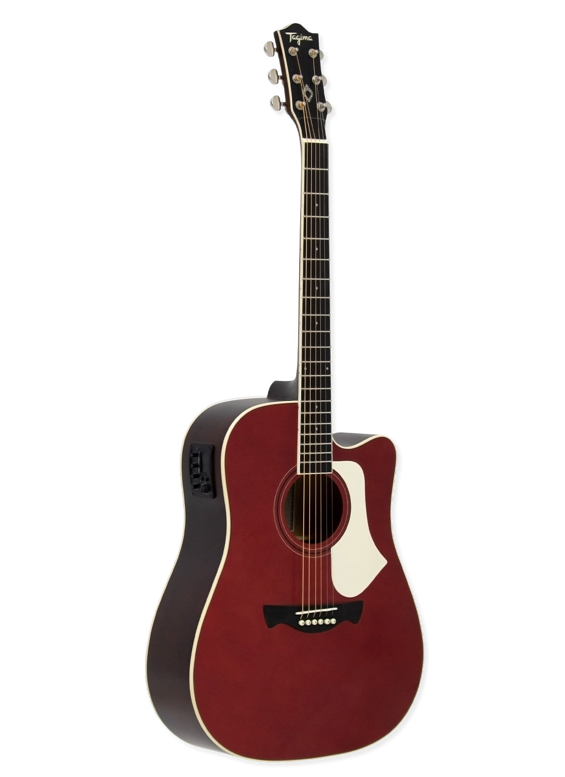 TAGIMA | GUITARRA ELECTROACÚSTICA. ANDES. SERIE LATAM COLOR LAKE CANDY APPLE SATIN