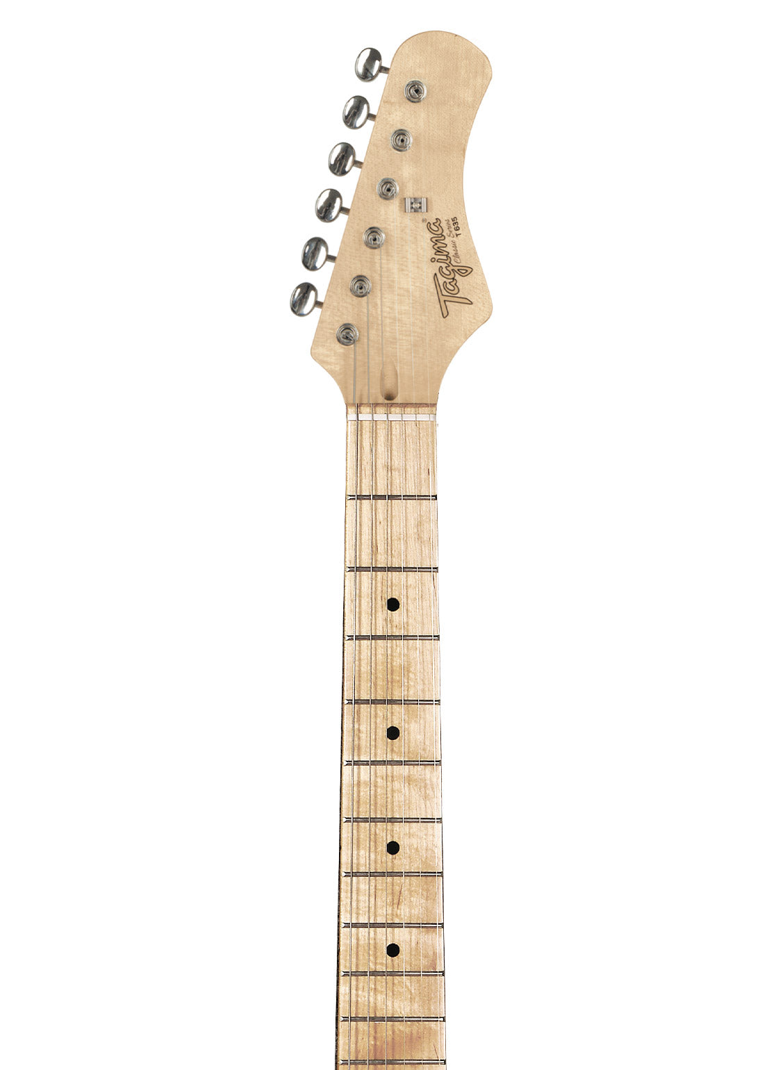 TAGIMA | GUITARRA ELÉCTRICA CUERPO ALDER COLOR NEGRO