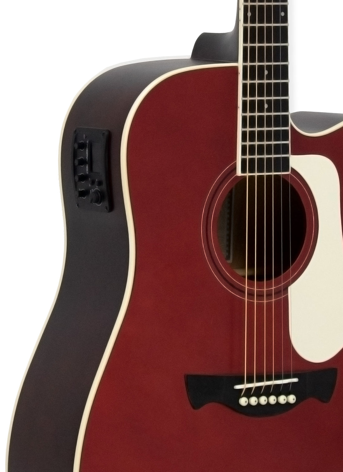 TAGIMA | GUITARRA ELECTROACÚSTICA. ANDES. SERIE LATAM COLOR LAKE CANDY APPLE SATIN