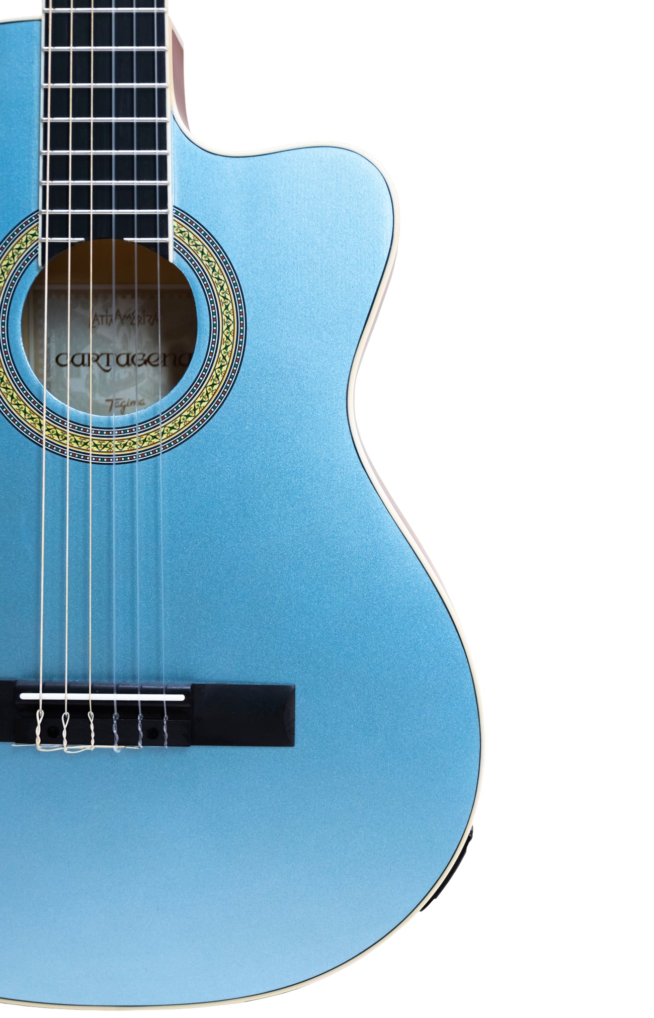 TAGIMA | GUITARRA ELECTROACÚSTICA SLIM SERIE LATAM CARTAGENA-EQ-LPBS-DF