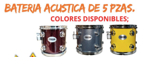 EVOLUTION | BATERÍA EVOLUTION STARMAKER COLOR AMARILLO