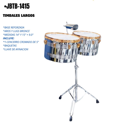 EVOLUTION | TIMBALES PARA BANDA 14. LARGOS