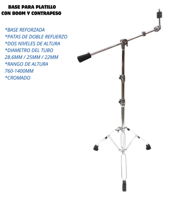 EVOLUTION | BASE PARA PLATILLO CON BOOM Y CONTRAPESO