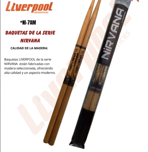 LIVERPOOL | BAQUETA SERIE NIRVANA ECO BIO 7A PUNTA DE MADERA MARCA LIVERPOOL