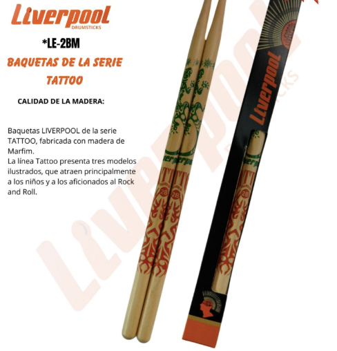 LIVERPOOL | BAQUETA ESTAMPADA 2B PUNTA DE MADERA