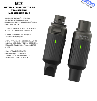 AROMA | INALAMBRICO PARA MICROFONO