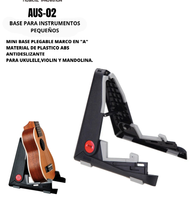 AROMA | SOPORTE AUS-02 PARA UKELELE, VIOLÍN, MANDOLINA, ETC.