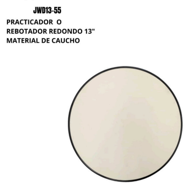 AROMA | PRACTICADOR O REBOTADOR REDONDO PARA BATERISTA DE 13\"