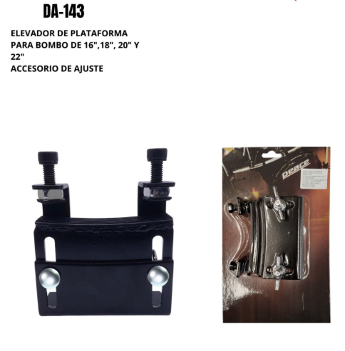 PEACE | ANCLA PARA AJUSTE DE ALTURA DEL BOMBO DE 16\" A 22\"