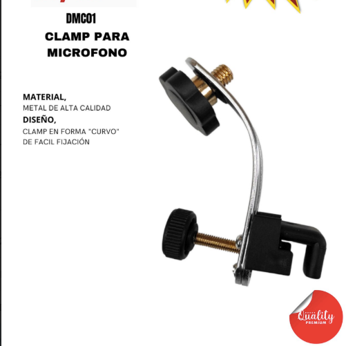 SUPERLUX | CLAMP PARA MICROFONO
