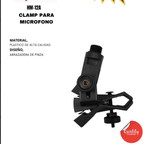 SUPERLUX | CLAMP PROF. PARA MICROFONO
