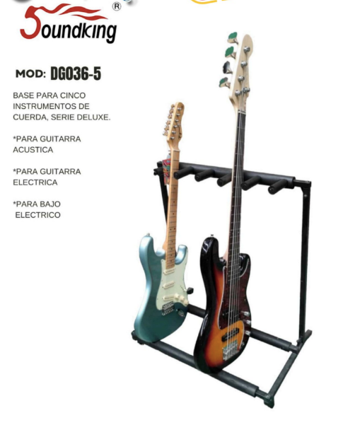 SOUNDKING | STAND PARA 5 GUITARRAS