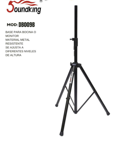 SOUNDKING | BASE PARA BOCINA (MONITOR) USO RUDO