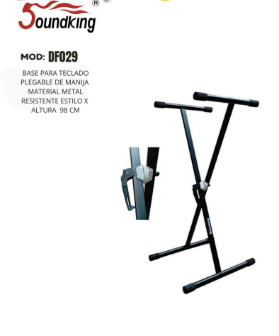 SOUNDKING | BASE PARA TECLADO DE MANIJA