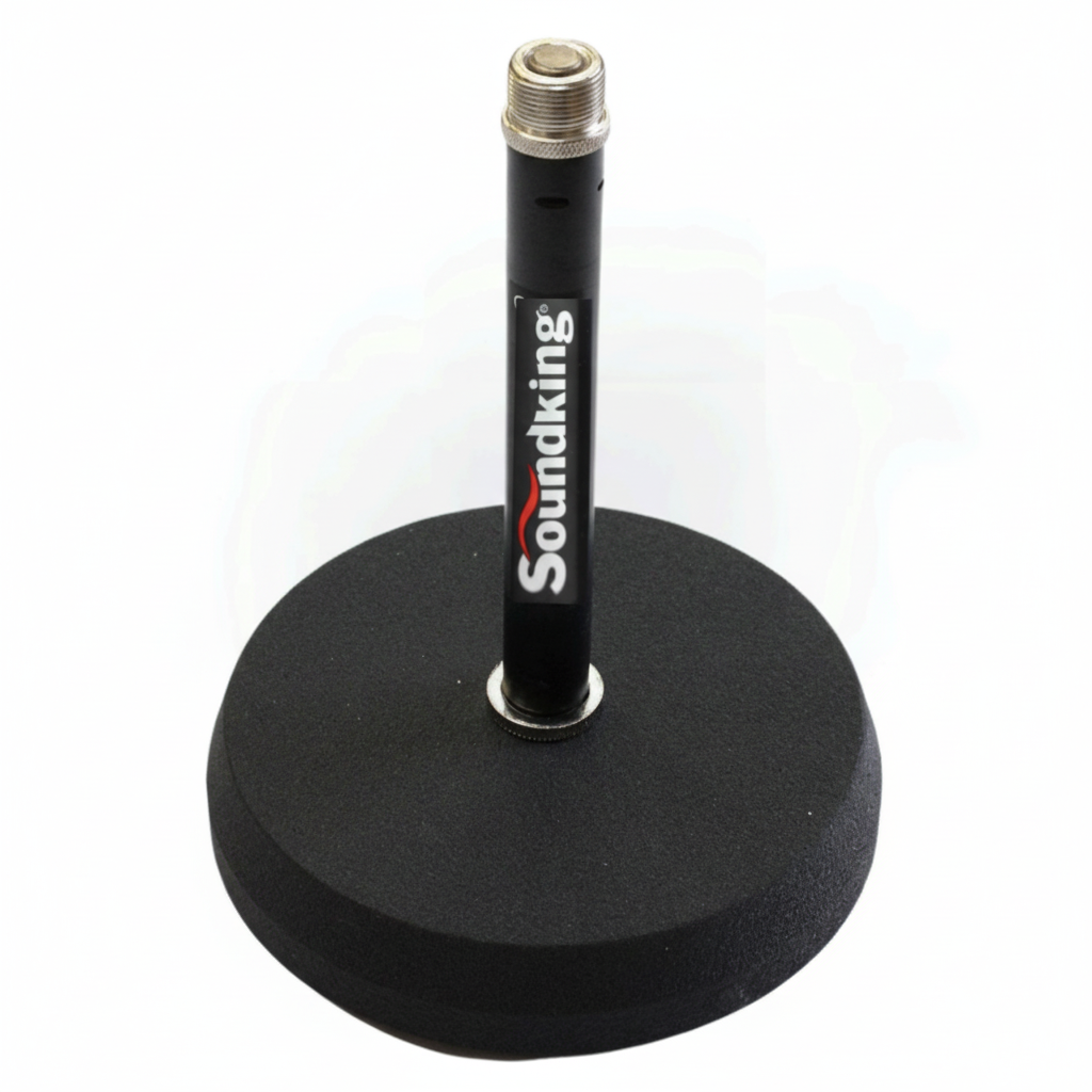 SOUNDKING | BASE PARA MICROFONO DE PEDESTAL (BASE REDONDA)
