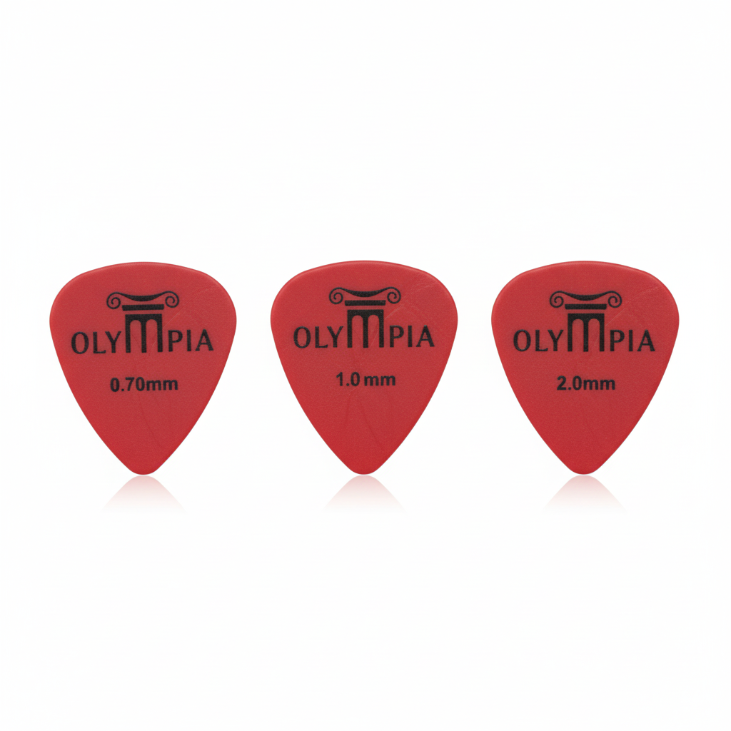 OLYMPIA | PLUMILLAS TIPO TORTEX EN FORMA DE GOTA, COLOR ROJO, 1.00MM. PAQUETE DE 20 PIEZAS.