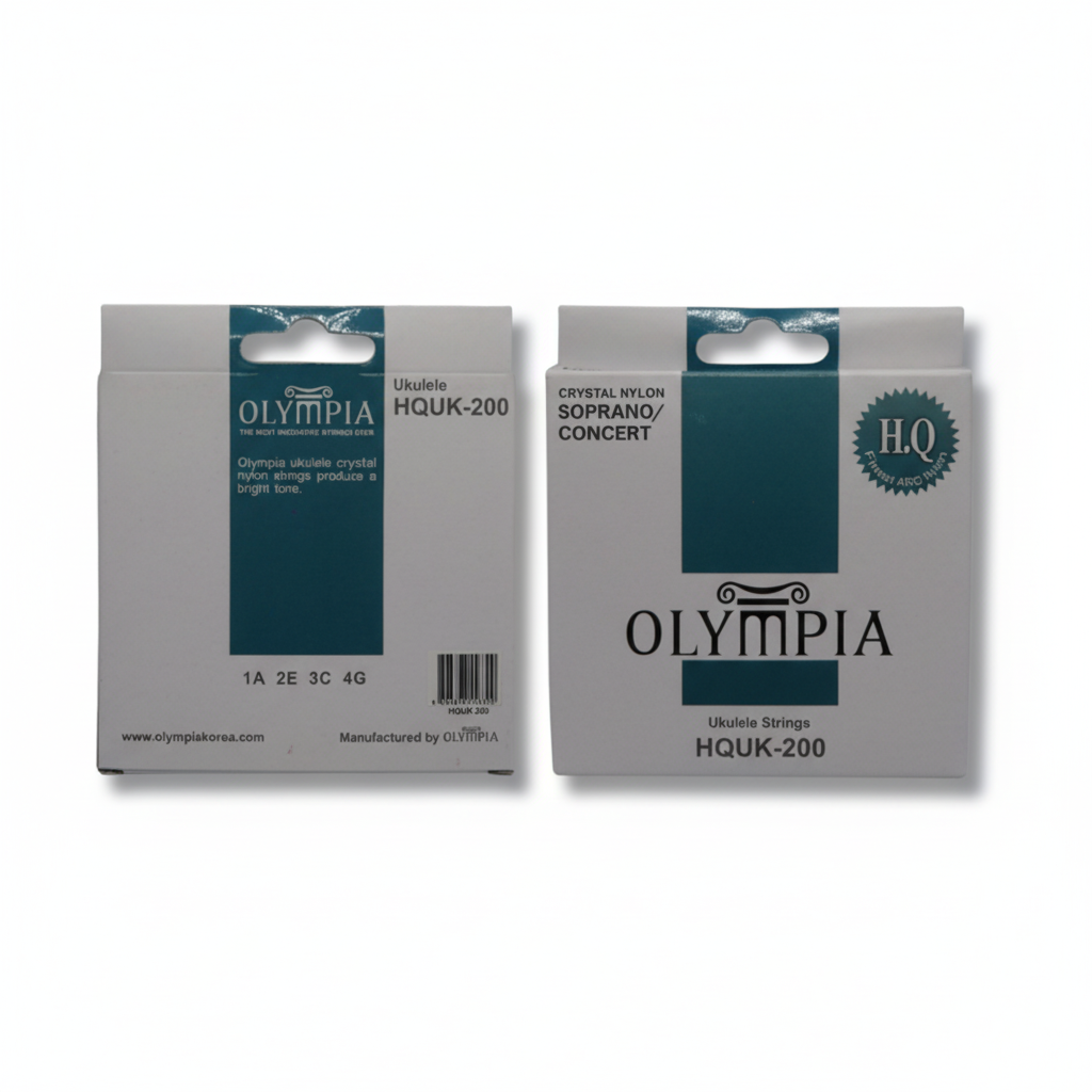 OLYMPIA | ENCORDADURA PARA UKELELE HIGH QUALITY COLOR TRANSPARENTE