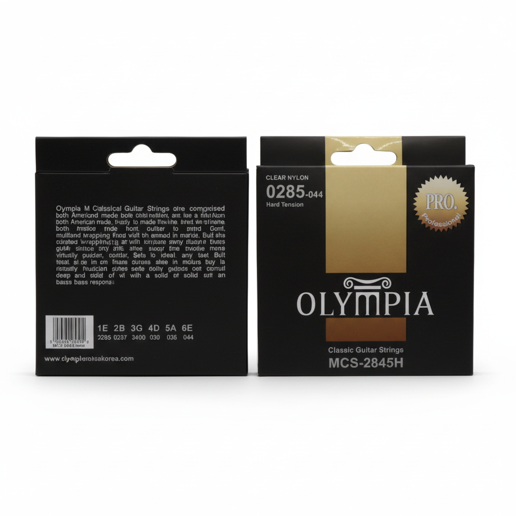 OLYMPIA | ENCORDADURA PARA GUITARRA CLASICA PROFESIONAL TENSION NORMAL