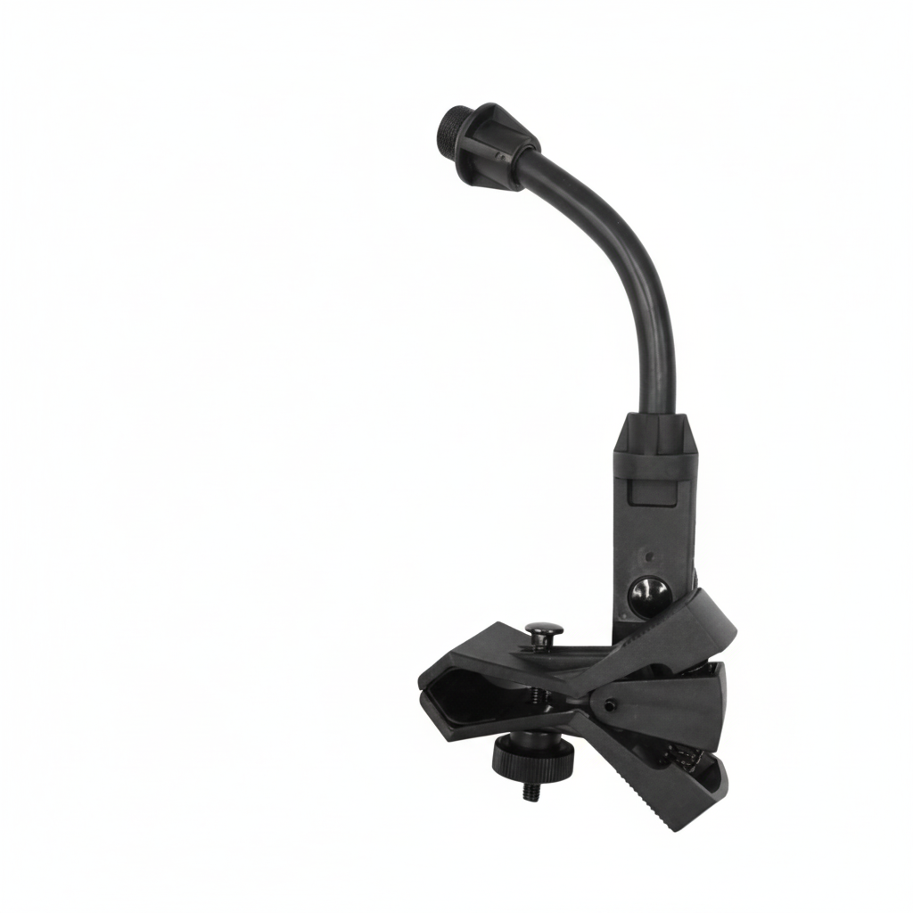 SUPERLUX | CLAMP PARA MICROFONO DE MINIBOOM ABRAZADERA DE PINZA,MATERIAL PLASTICO DE ALTA CALIDAD