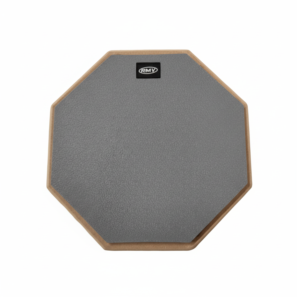 FLEET MUSIC | PRACTICADOR DE 12" HECHO DE GOMA DE ALTA DENSIDAD Y ELASTICIDAD
