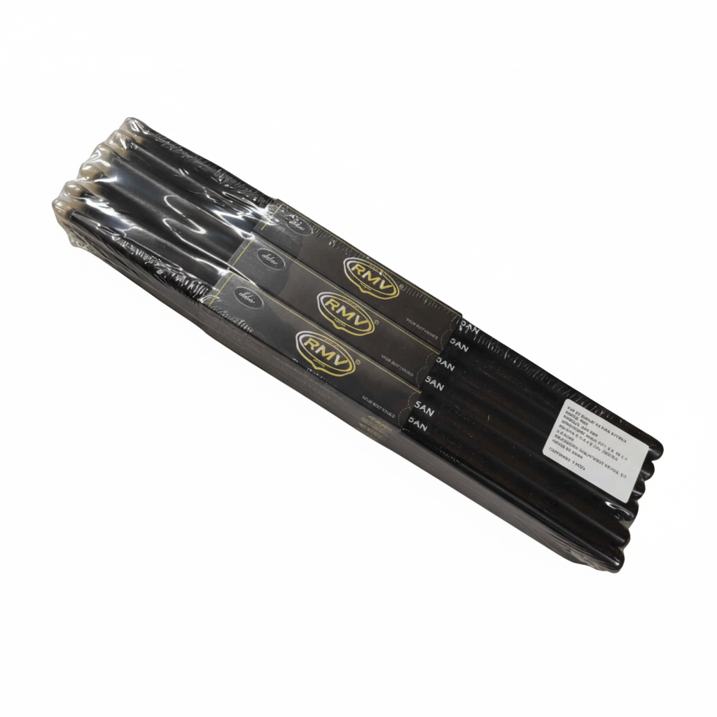 FLEET MUSIC | BAQUETAS DE MAPLE COLOR NEGRO 5AN PUNTA DE NYLON D:13.20MM