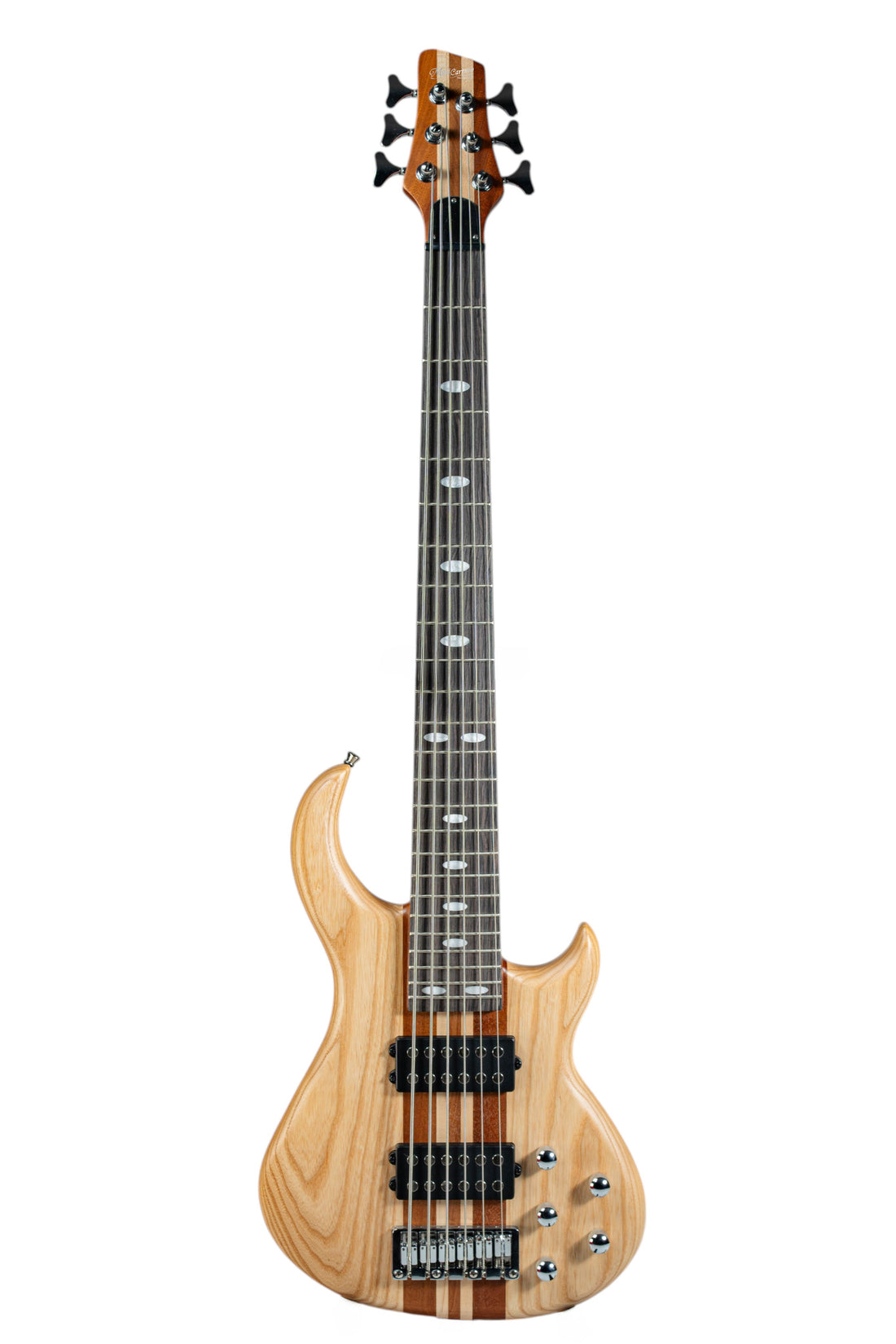 MUSICARTNEY | BAJO TIPO IBANEZ 6 CUERDAS PASTILLA ACTIVA COLOR NATURAL