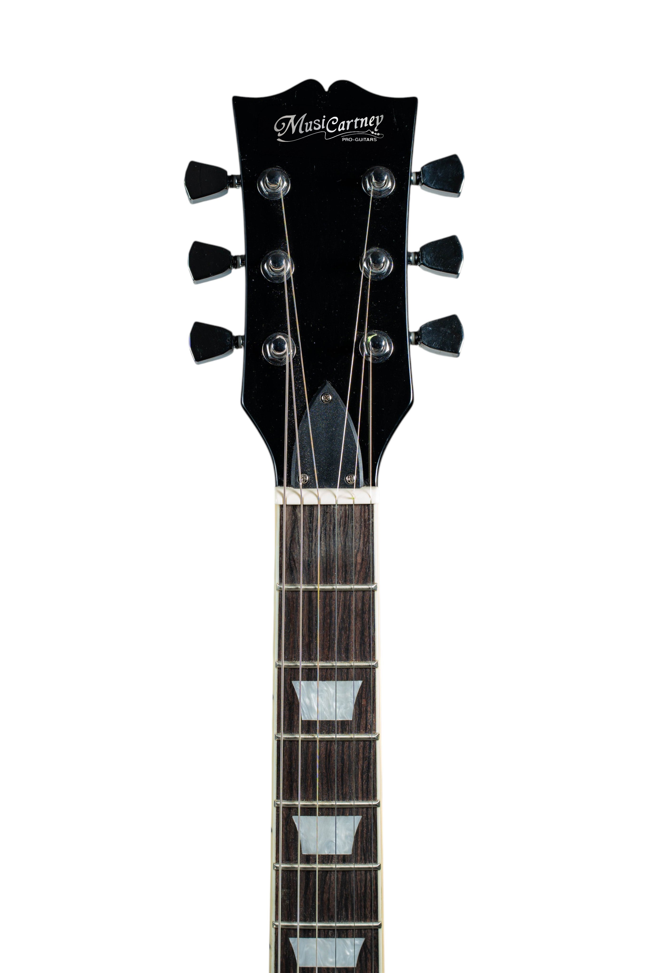 MUSICARTNEY | GUITARRA ELÉCTRICA E-SG NEGRO BRILLANTE