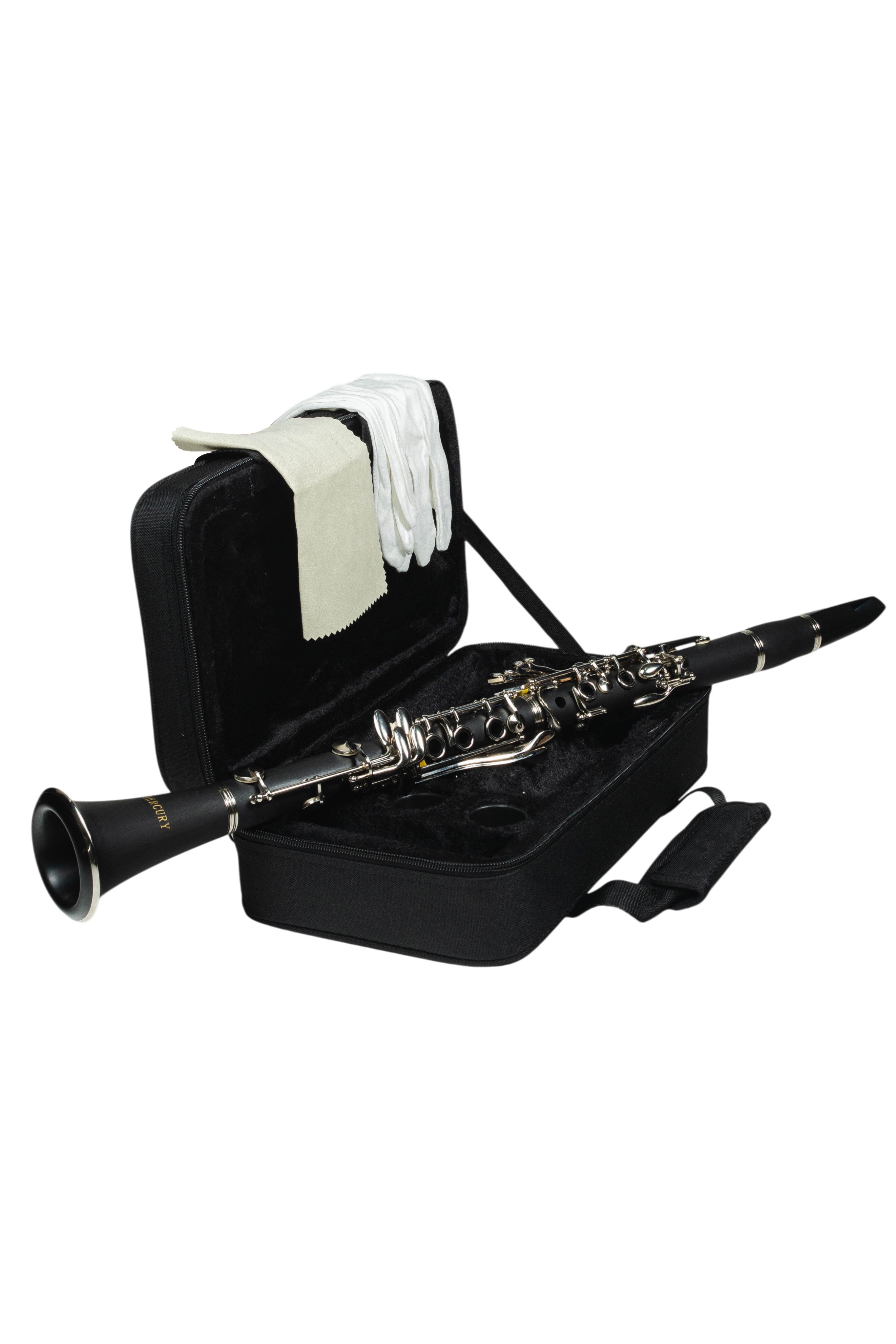 MERCURY | CLARINETE TIPO MADERA COLOR NEGRO