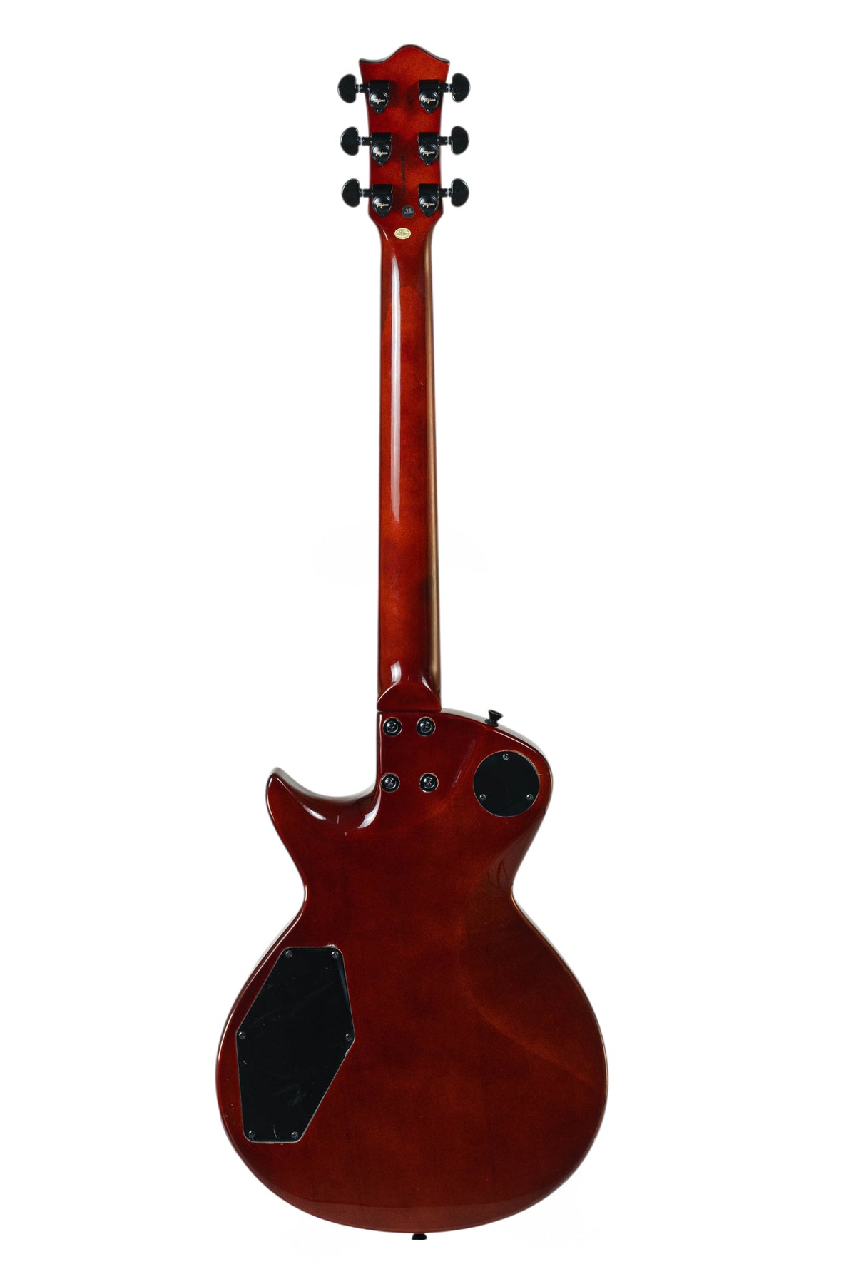 Tagima Guitarra eléctrica tipo LP Almach de 6 cuerdas Azul Translucido