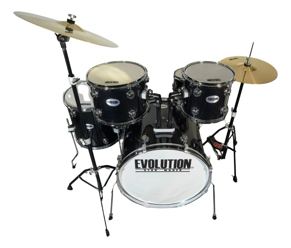 EVOLUTION | BATERÍA EVOLUTION STARMAKER FABRICADA EN MADERA DE ARCE COLOR NEGRO.