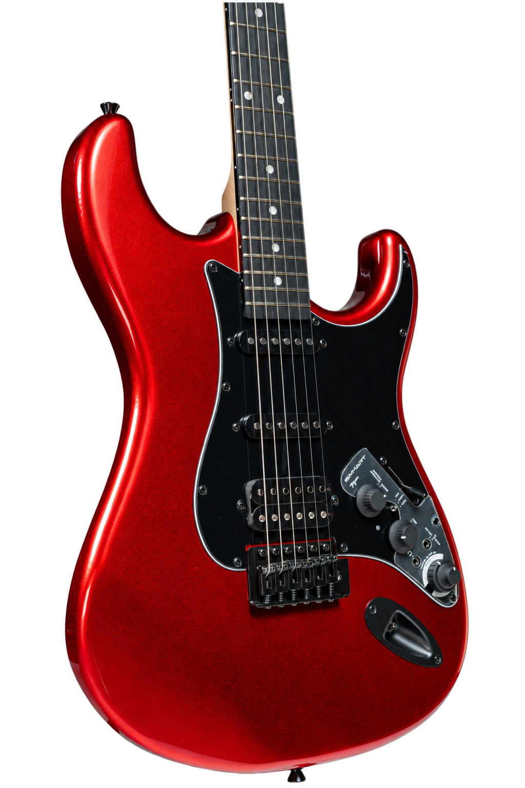 Tagima Guitarra eléctrica Sixmart con 6 efectos Candy Apple