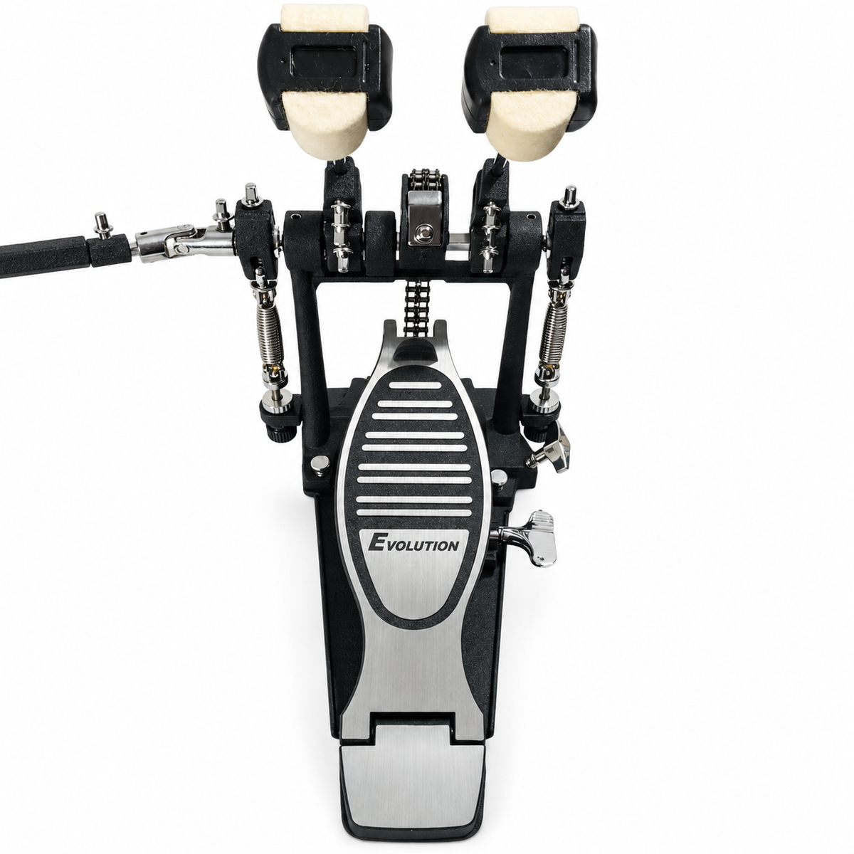 Evolution pedal doble para bombo P6A reforzado con doble cadena