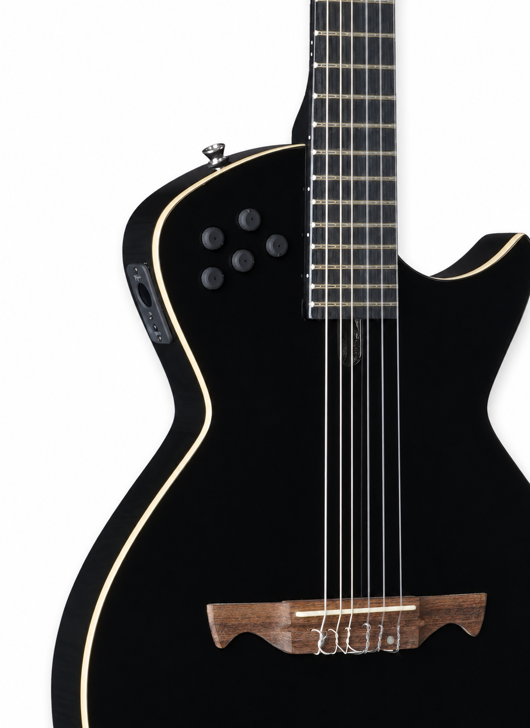 TAGIMA | GUITARRA ELECTROACÚSTICA MODENA-NYLON-EQ-BK