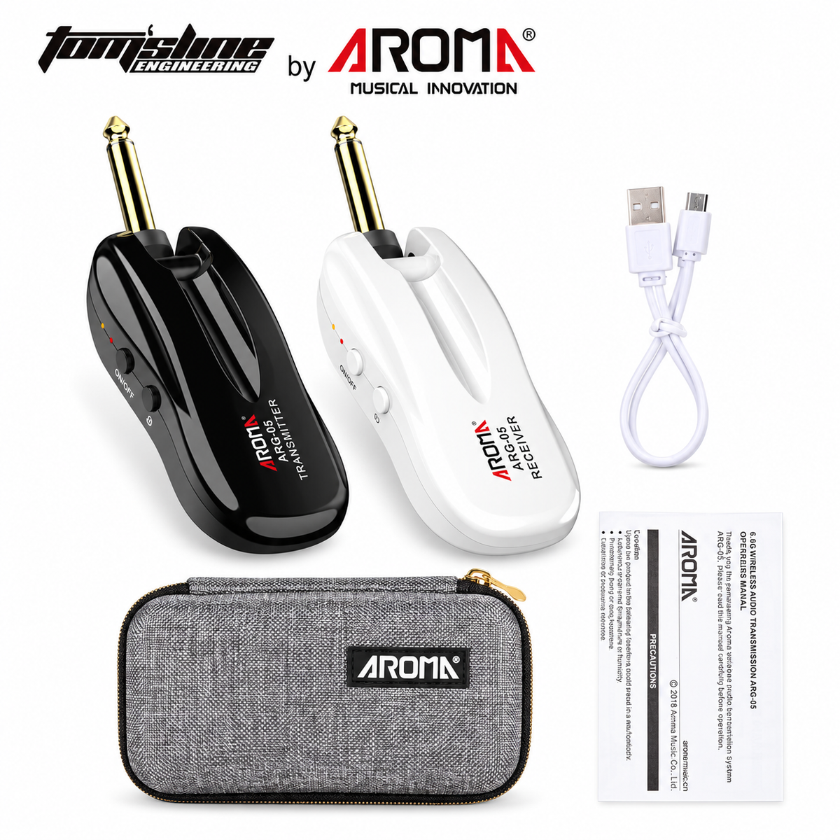 Aroma sistema inalámbrico para instrumento ARG-05 con estuche.