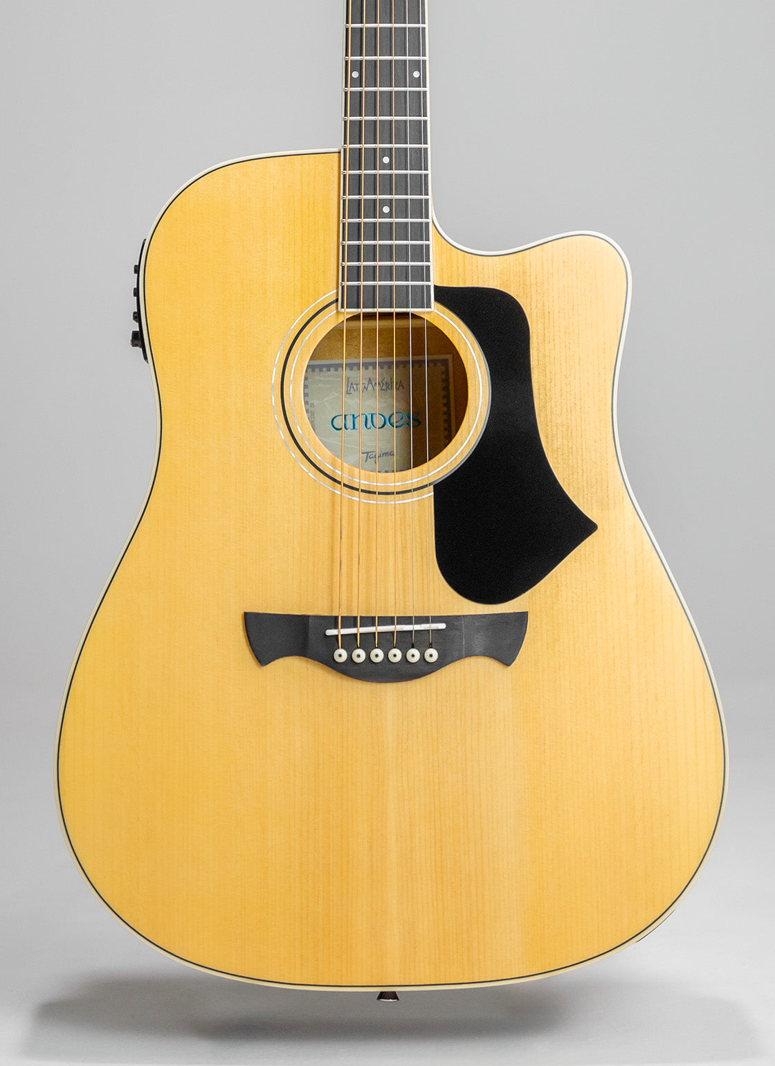 TAGIMA | GUITARRA ELECTROACÚSTICA SERIE LATAM COLOR NATURAL AMBER