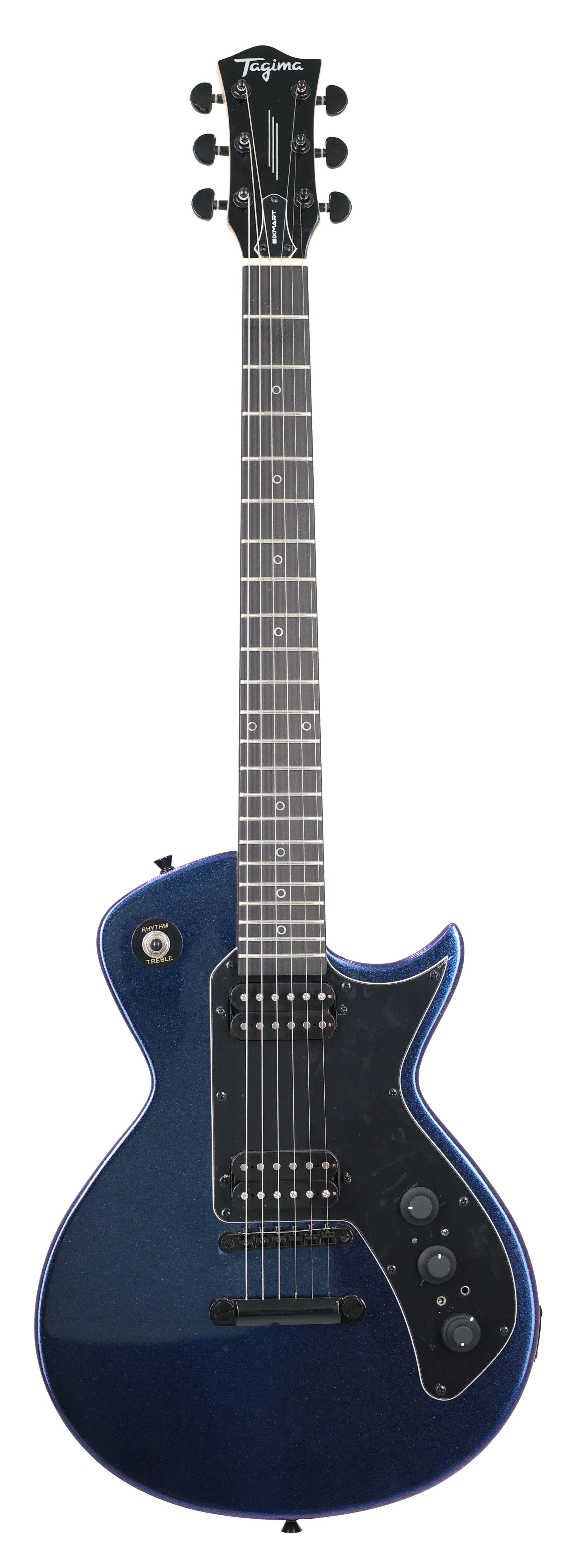 TAGIMA | GUITARRA ELÉCTRICA SIXMART-SC-MCBL-DF-BK