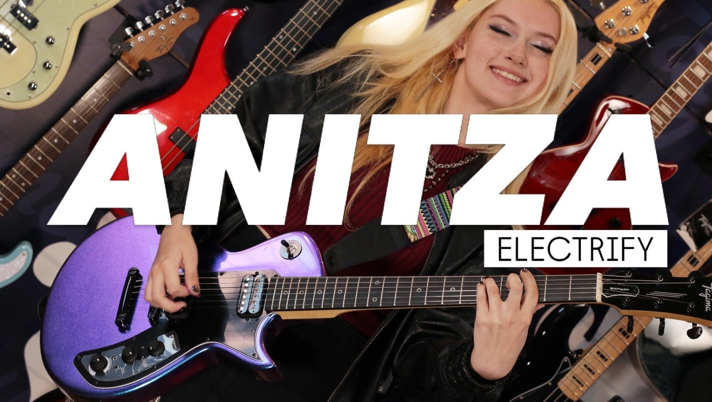 ANITZA, VOZ, PODER, LETRAS Y GUITARRA DE ELECTRIFY