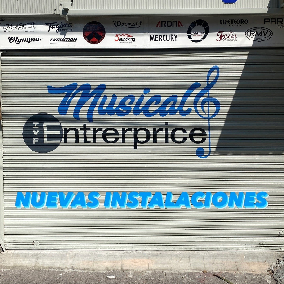 NUEVAS INSTALACIONES, MUSICAL ENTRERPRICE RENOVÁNDOSE