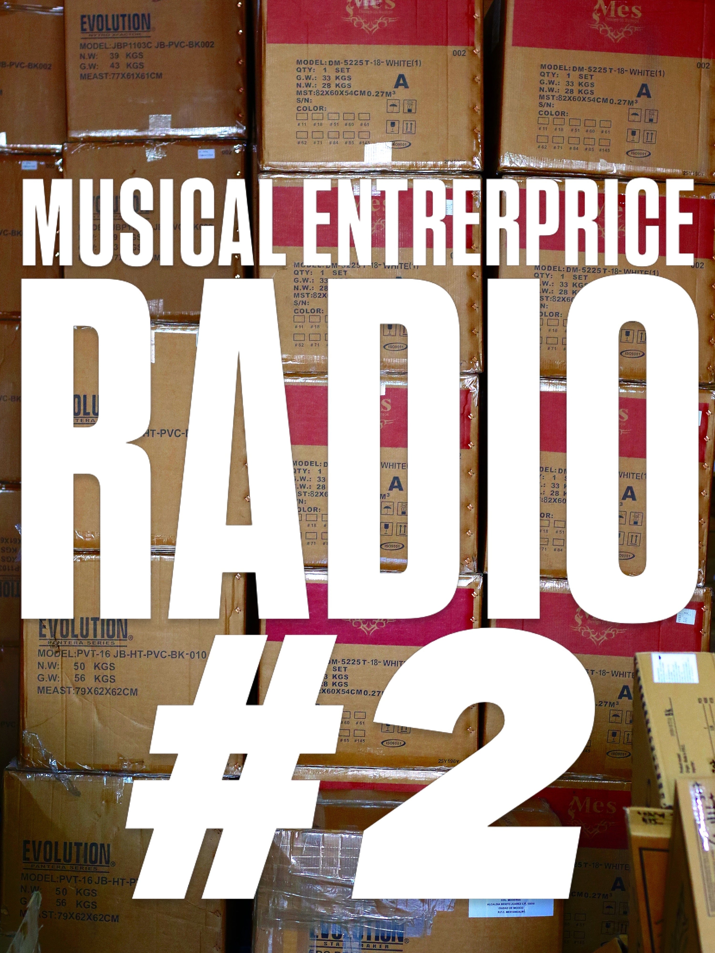 MUSICAL ENTRERPRICE RADIO #2 GUITARRAS, BAJOS, EDDYMAR, LOS PROGRESIVOS Y MÁS!,,