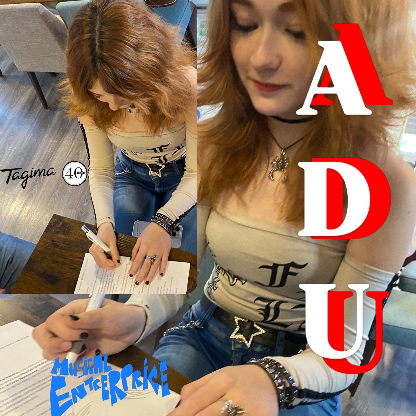 UNA BANDA DE CHICAS JÓVENES: ELECTRIFY, Y UNA BAJISTA QUE ES PARTE DE LA COMUNIDAD TAGIMA: ADU