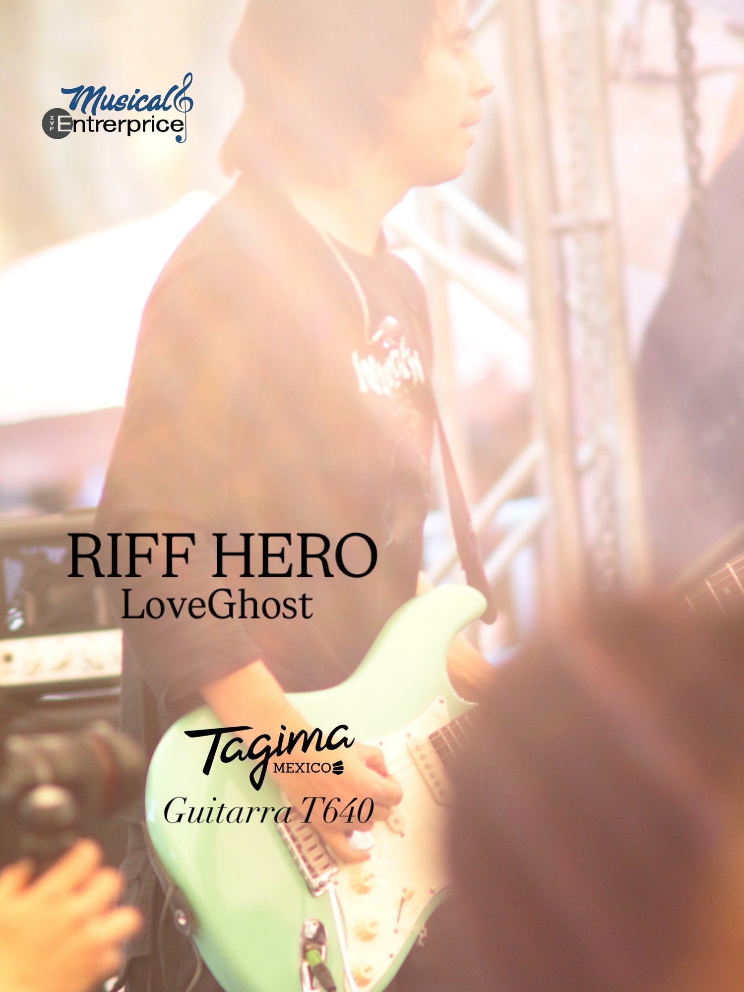 RIFF HERO Y SU GUITARRA T640 DE TAGIMA