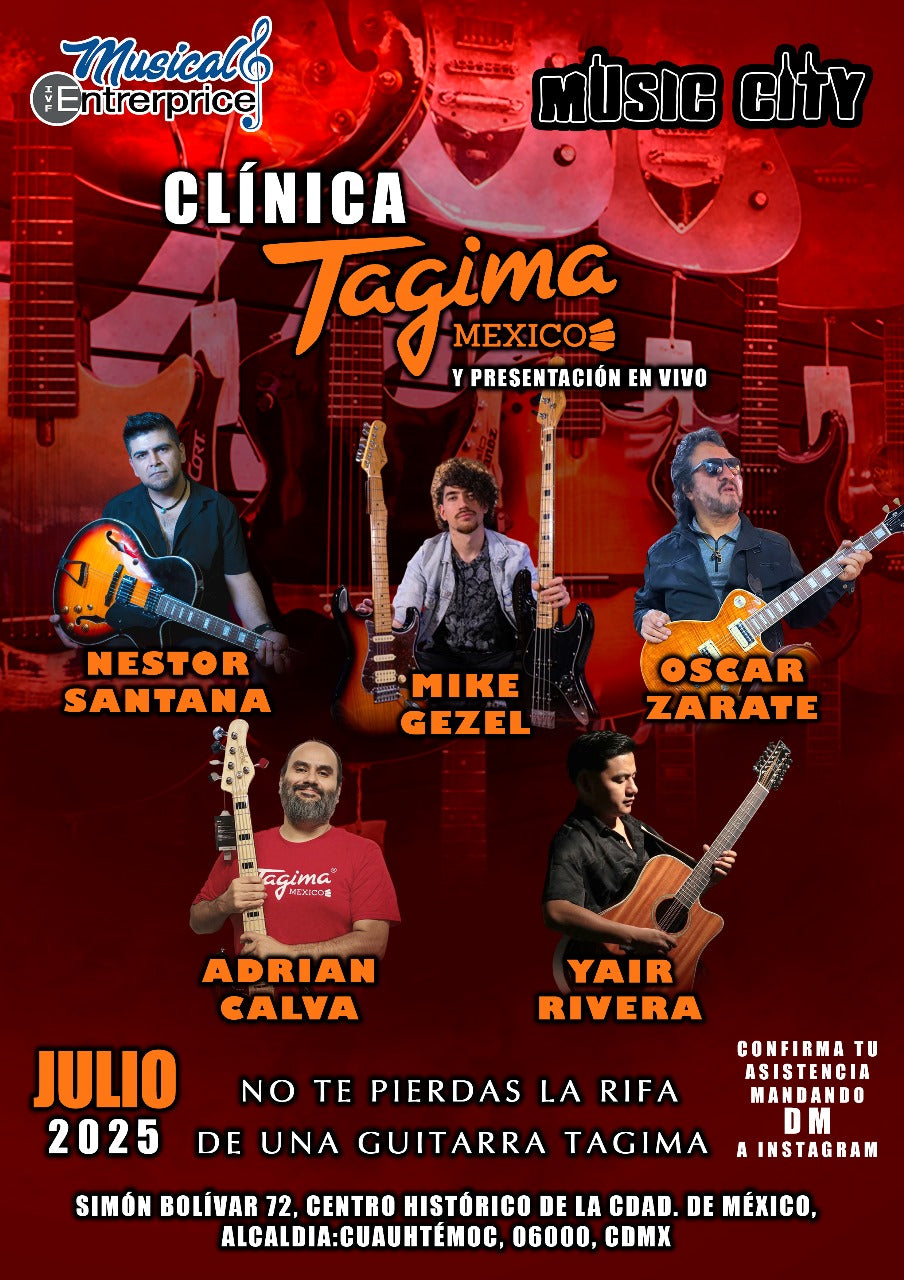 CLÍNICA TAGIMA EN TIENDA MUSICAL ENTRERPRICE