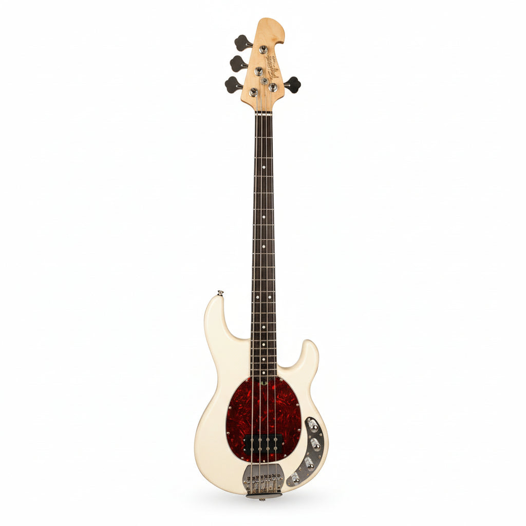 TAGIMA | BAJO ELECTRICO ACTIVO EN COLOR BLANCO OLYMPICO TBM