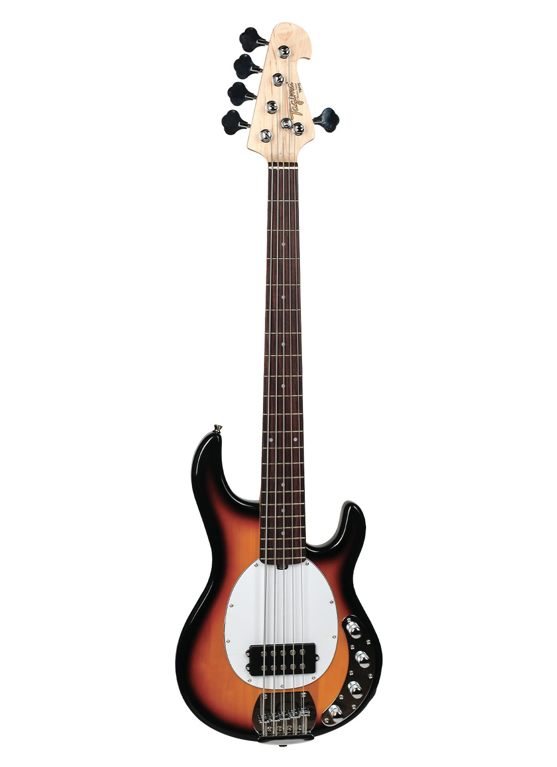 TAGIMA | BAJO ELECTRICO ACTIVO EN COLOR SUNBURST TBM-5-SB-DF/WH