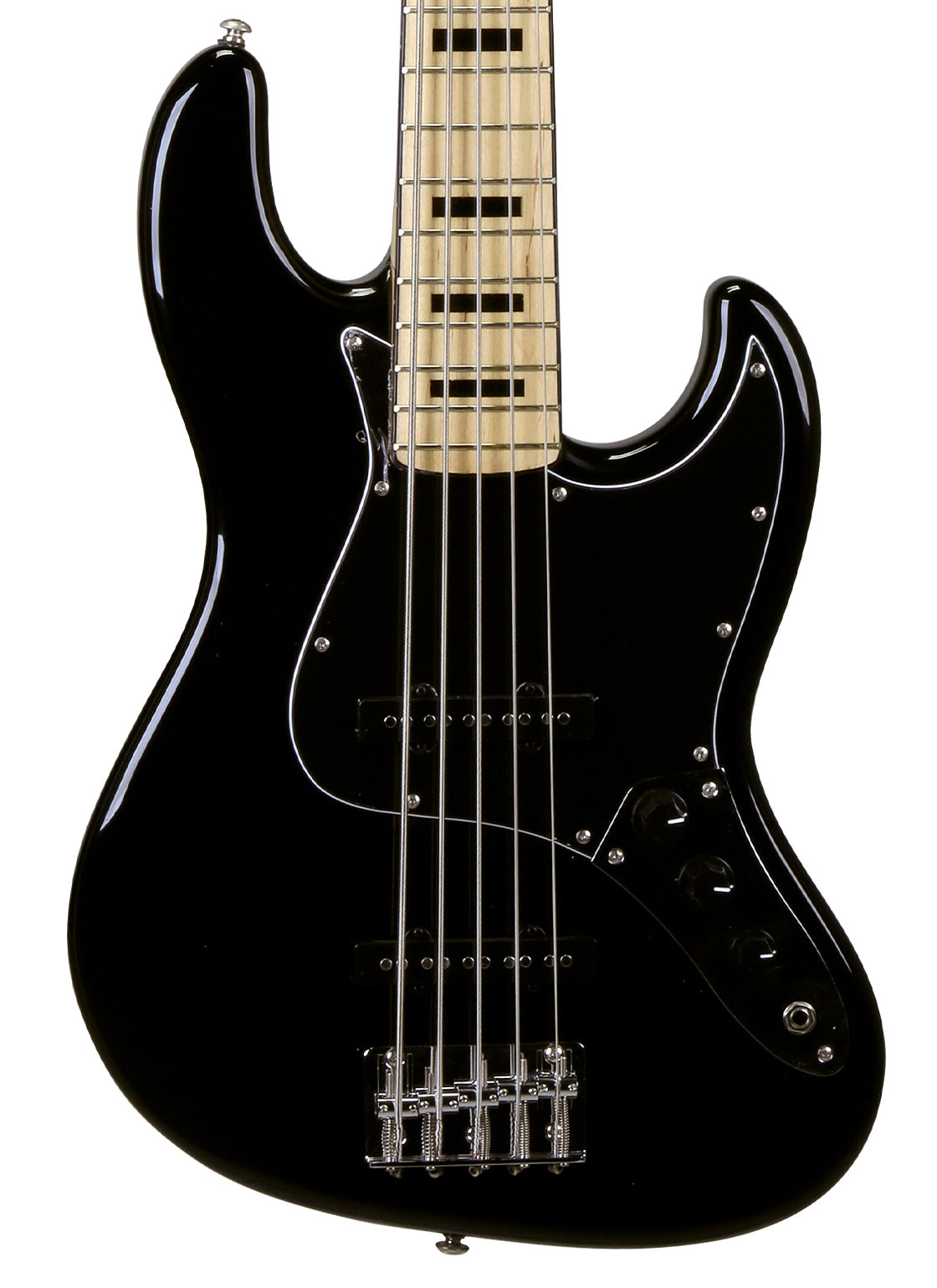 TAGIMA | BAJO ELÉCTRICO 5 CUERDAS , COLOR NEGRO  MICA NEGRO,CUERPO MADERA BLANCA AFRICANA TJB