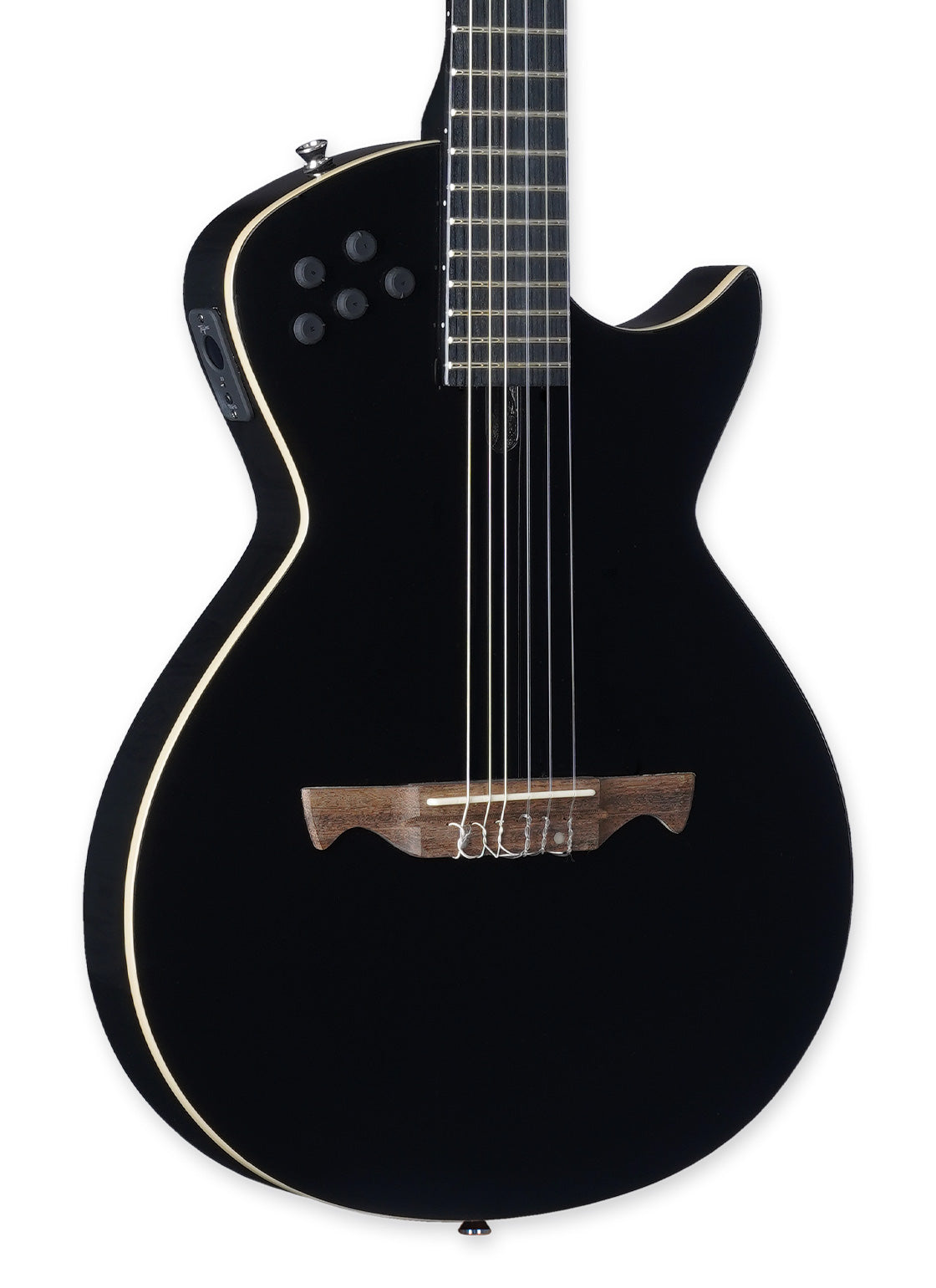TAGIMA | GUITARRA ELECTROACÚSTICA MODENA-NYLON-EQ-BK