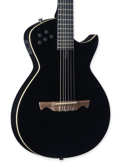 TAGIMA | GUITARRA ELECTROACÚSTICA MODENA-NYLON-EQ-BK