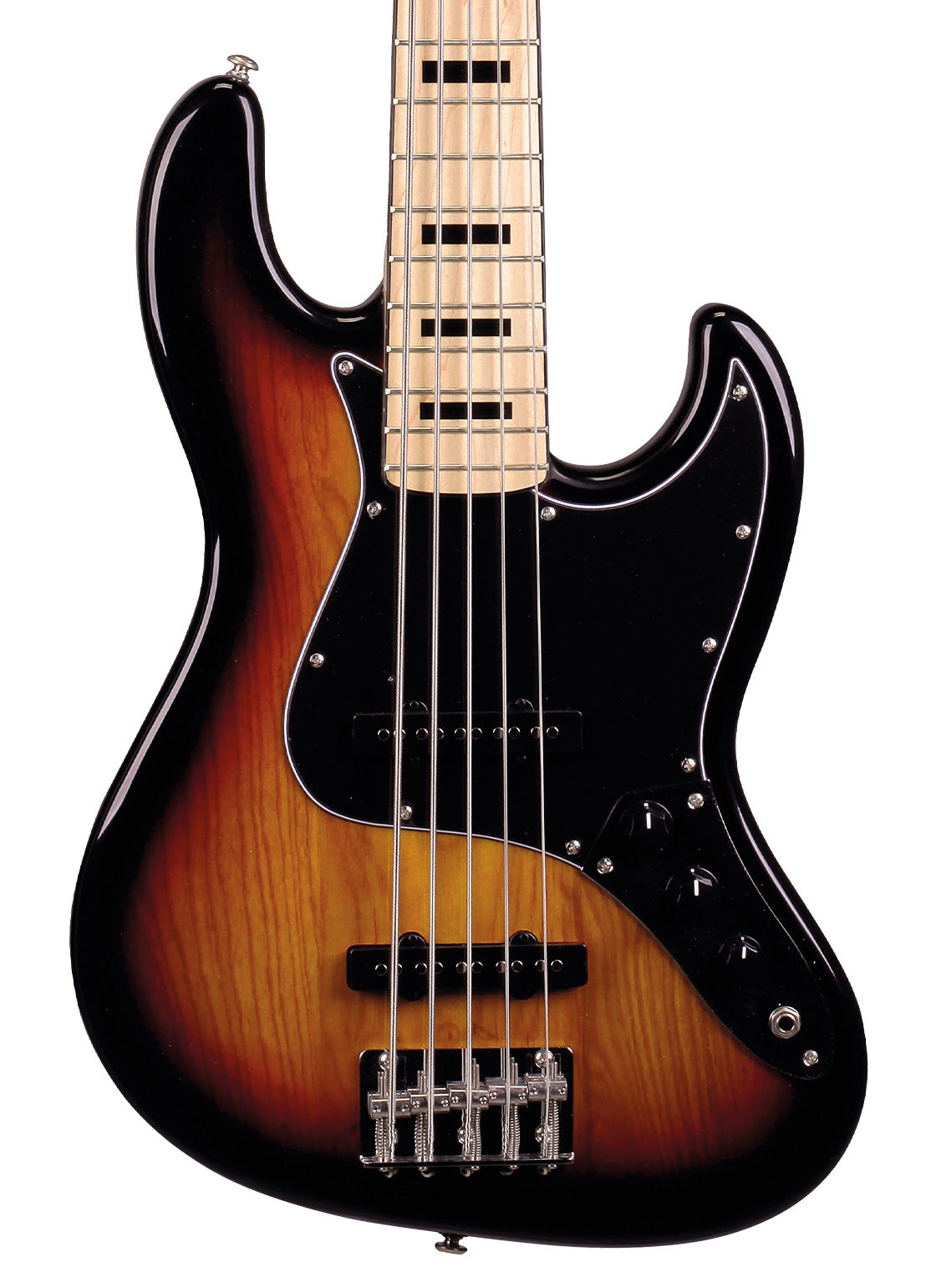 TAGIMA | BAJO ELECTRICO 5 CUERDAS, COLOR SOMBREADO CON MICA NEGRA