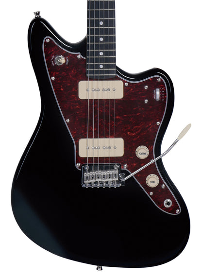 TAGIMA | GUITARRA ELÉCTRICA COLOR NEGRO MICA VINO. TW 61