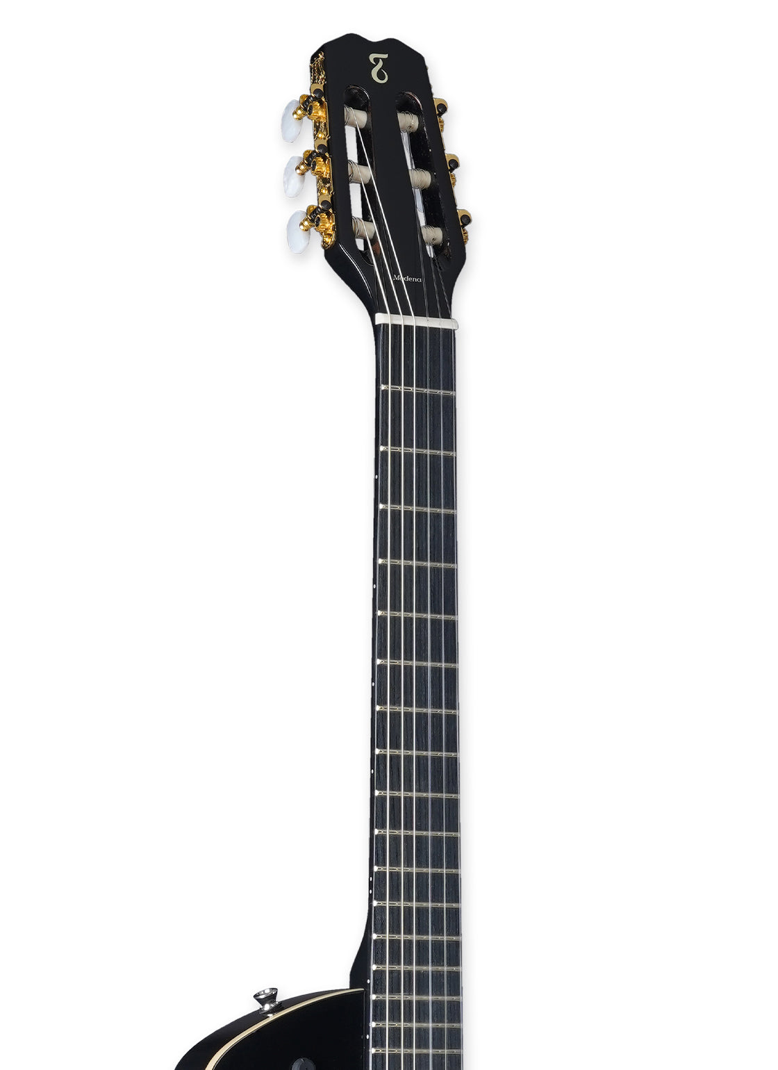 TAGIMA | GUITARRA ELECTROACÚSTICA MODENA-NYLON-EQ-BK
